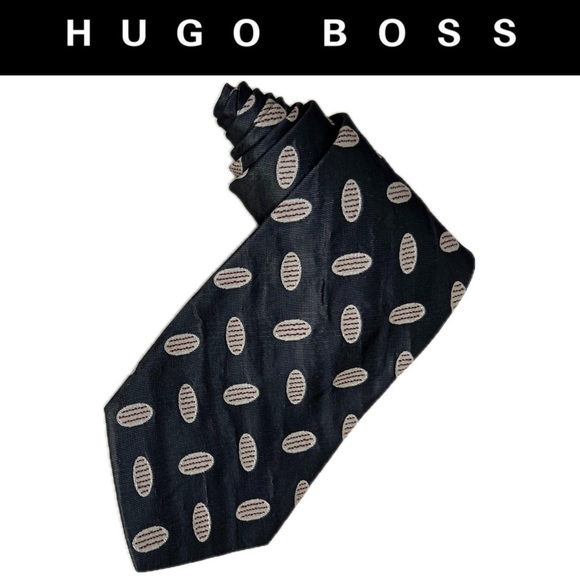 👔Textured—Silk / Viscose / Wool | 54.5” Standard BOSS HUGO BOSS Necktie / Tie - Picture 7 of 13